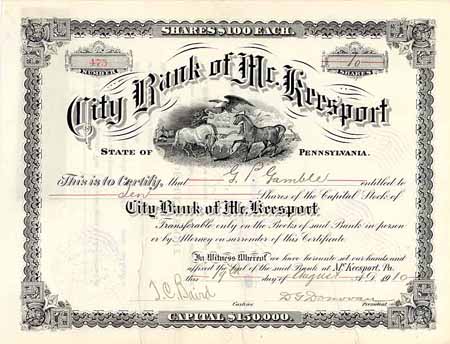 City Bank of Mc. Keesport