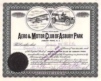 Aero & Motor Club of Asbury Park