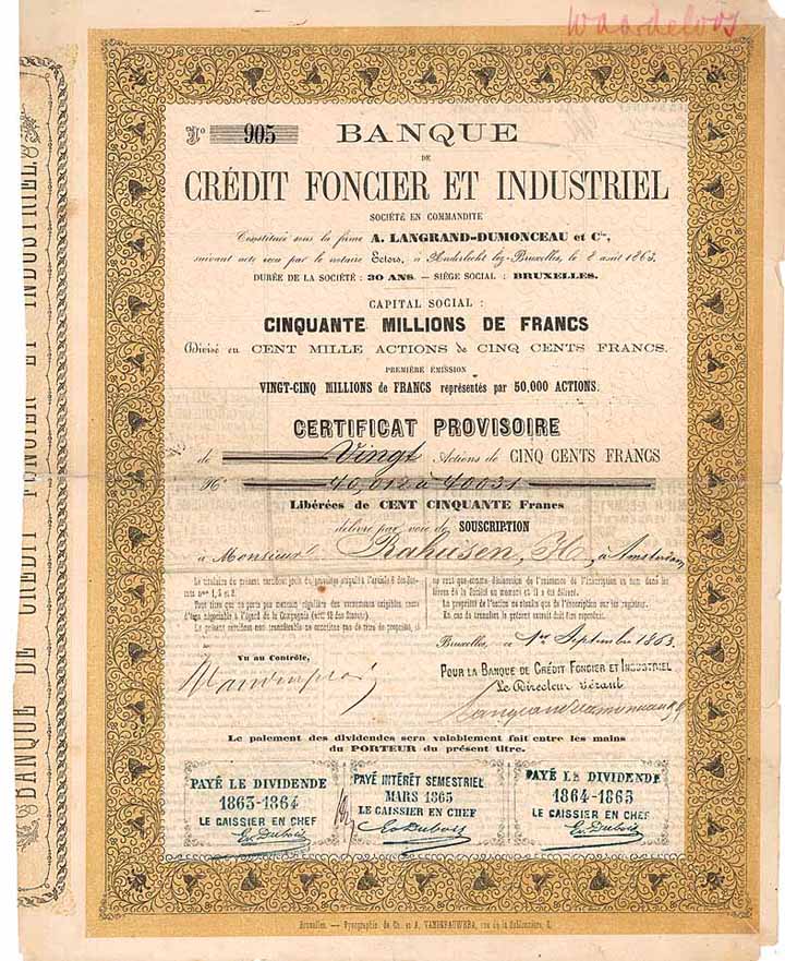 Banque de Crédit Foncier et Industriel