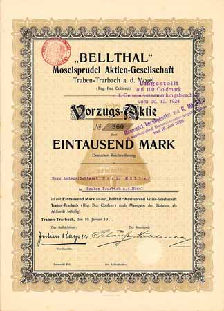 Bellthal Moselsprudel AG