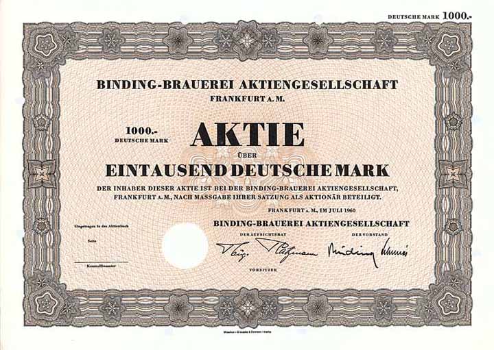 Binding-Brauerei AG