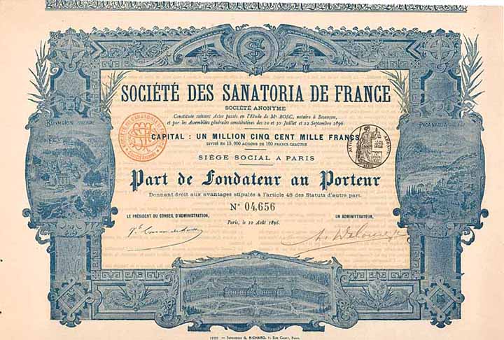 Soc. des Sanatoria de France S.A.