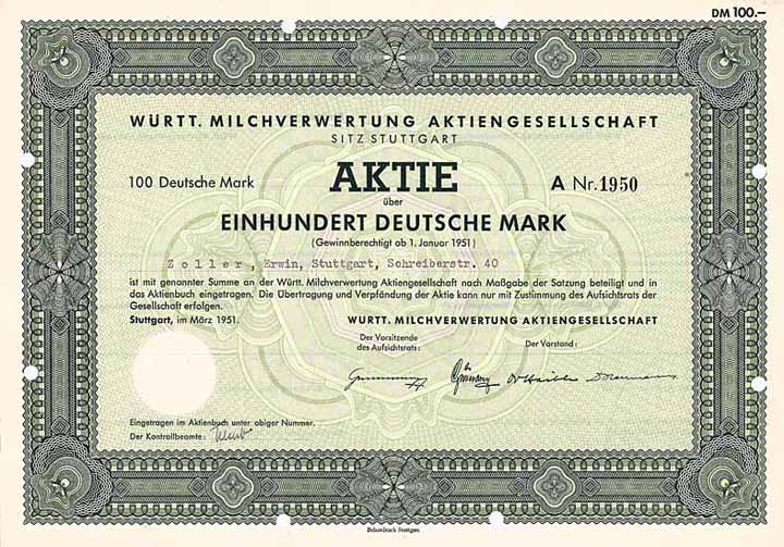 Württembergische Milchverwertung AG