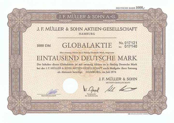 J. F. Müller & Sohn AG