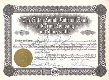 Fulton County National Bank & Trust Co. of Gloversville