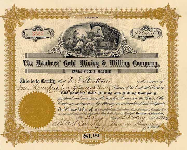 Bankers’ Gold Mining & Milling Co.