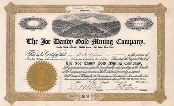 Joe Dandy Gold Mining Co.