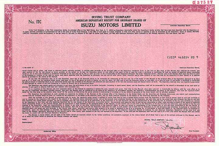 Isuzu Motors Ltd.