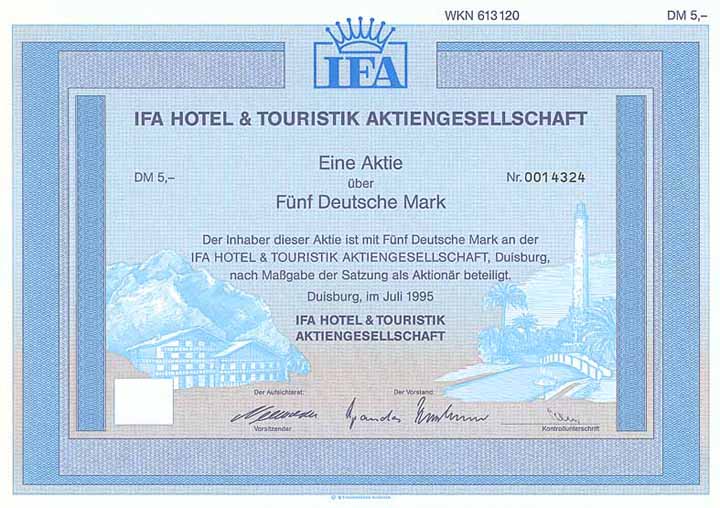 IFA Hotel & Touristik AG