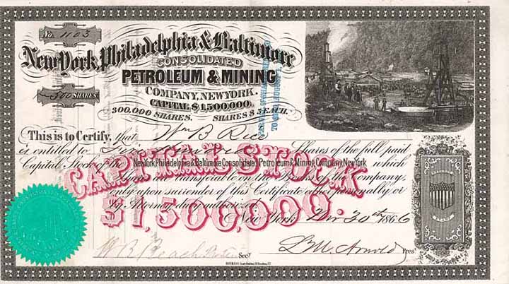 New York, Philadelphia & Baltimore Consolidated Petroleum & Mining Co.