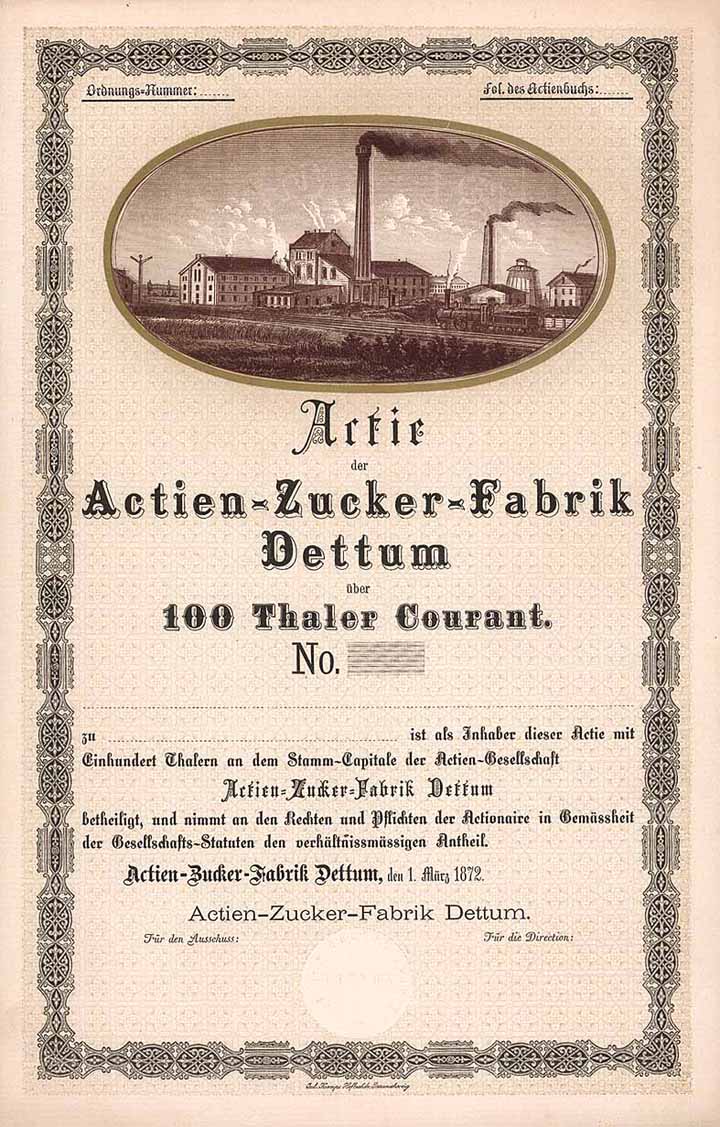 Actien-Zucker-Fabrik Dettum