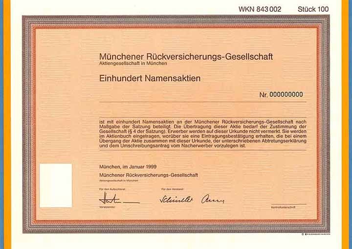 Münchener Rückversicherungs-Gesellschaft