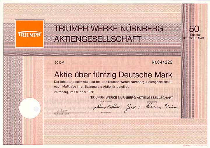 Triumph Werke Nürnberg AG