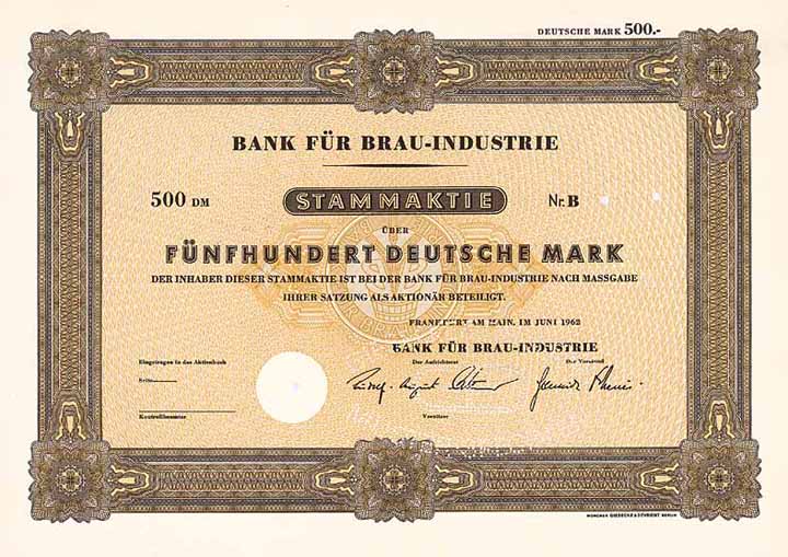 Bank für Brau-Industrie