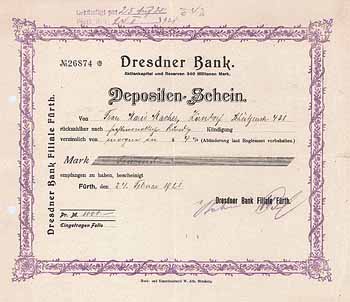 Dresdner Bank Filiale Fürth