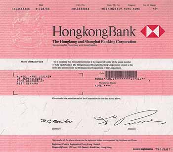 Hongkong and Shanghai Banking Corporation Limited