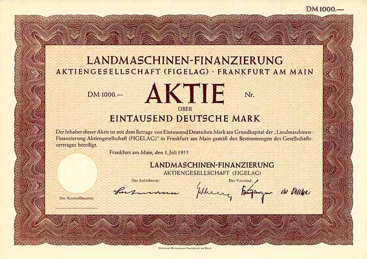 Landmaschinen-Finanzierung AG (FIGELAG)