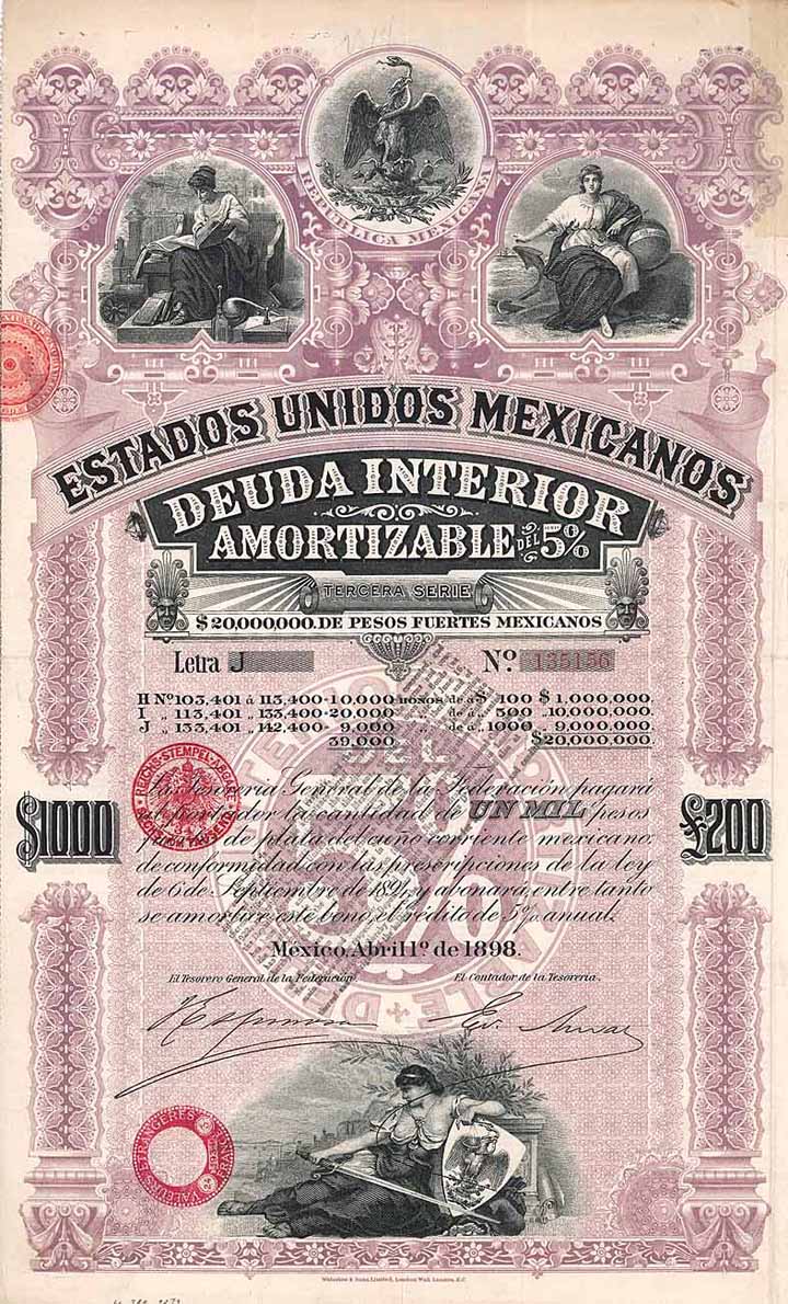 Estados Unidos Mexicanos (Vereinigte Staaten von Mexiko)