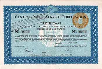 Central Public Service Corp.