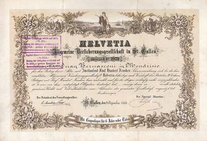 Helvetia Allgemeine Versicherungsgesellschaft in St. Gallen