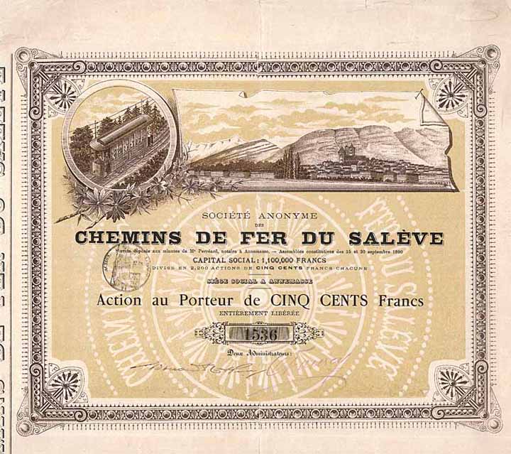 S.A. des Chemins de Fer du Salève