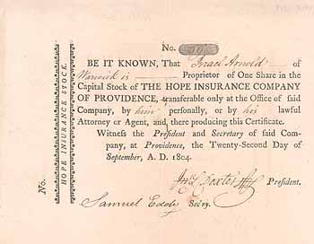 Hope Insurance Co. of Providence