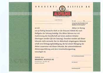 Brauerei Alsfeld AG