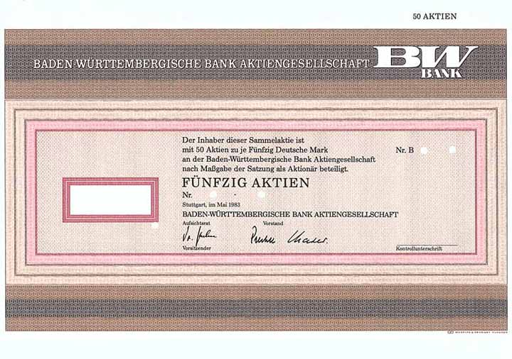 Baden-Württembergische Bank AG