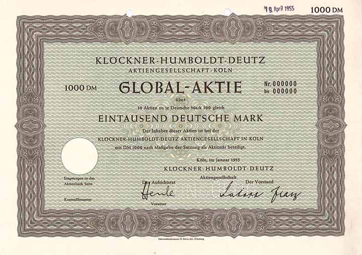 Klöckner-Humboldt-Deutz AG