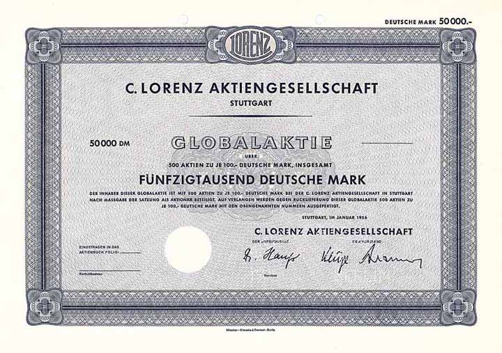 C. Lorenz AG