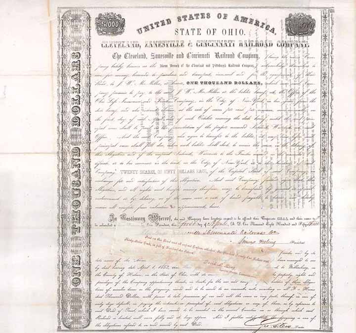 Cleveland, Zanesville and Cincinnati Railroad