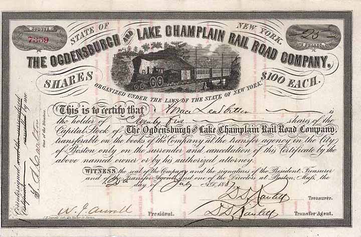 Ogdensburgh & Lake Champlain Railroad