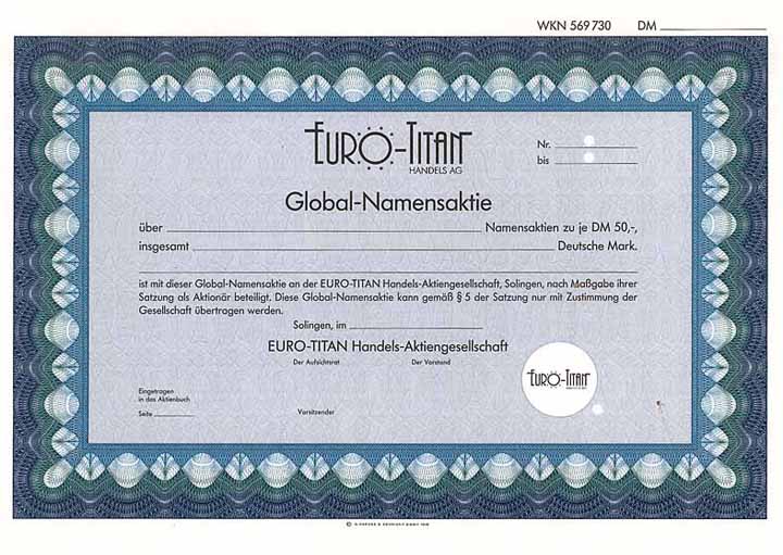EURO-TITAN Handels-AG