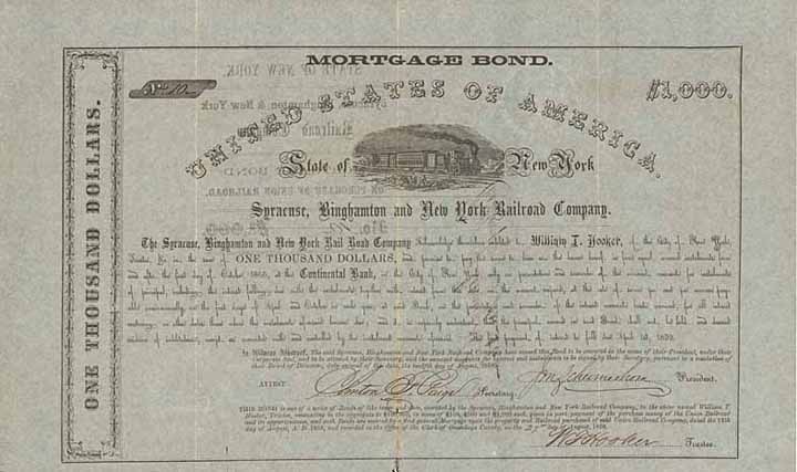 Syracuse, Binghamton and New York Railroad