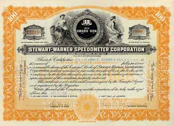 Stewart-Warner Speedometer Corp.