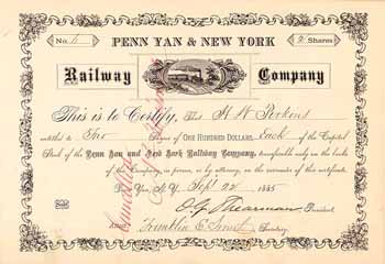 Penn Yan & New York Railway
