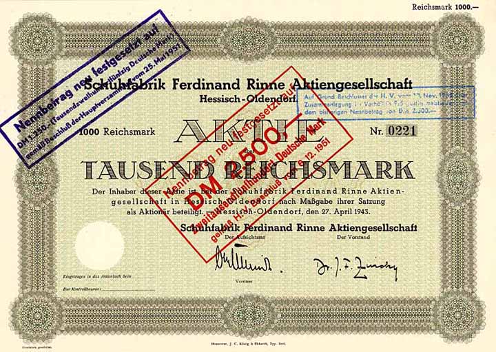 Schuhfabrik Ferdinand Rinne AG