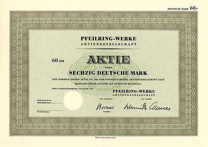 Pfeilring-Werke AG