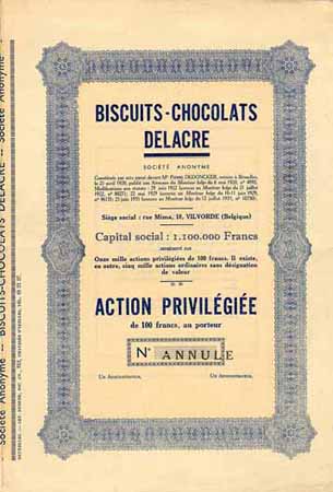 Biscuits-Chocolats Delacre S.A.