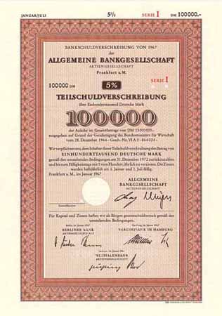 Allgemeine Bankgesellschaft AG