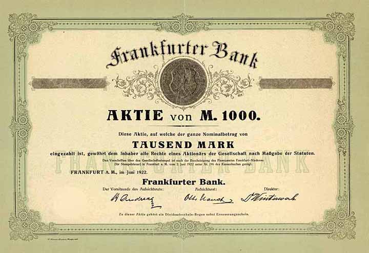 Frankfurter Bank