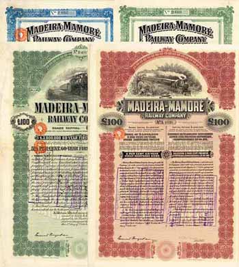 Madeira-Mamoré Railway Co. (22 Stücke)