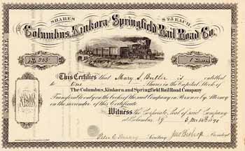 Columbus, Kinkora & Springfield Railroad