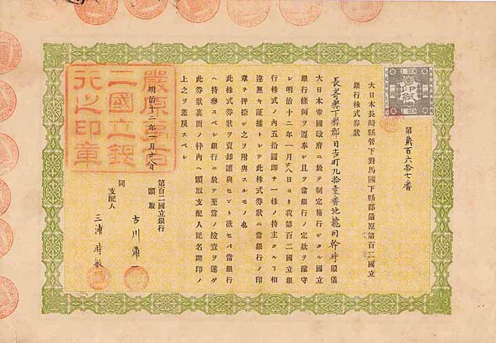 Daihyakuni Kokuritsu Ginko (102. National Bank)