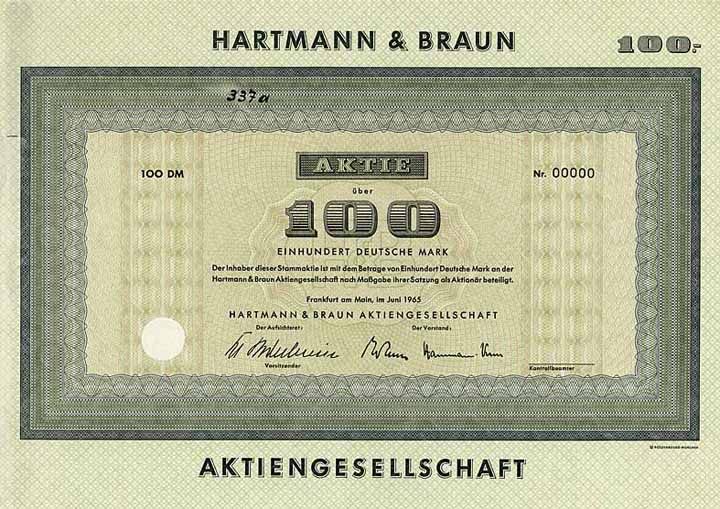 Hartmann & Braun AG