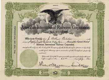 American International Railways Corp.