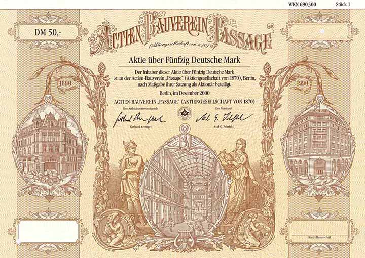 Actien-Bauverein Passage (AG von 1870)