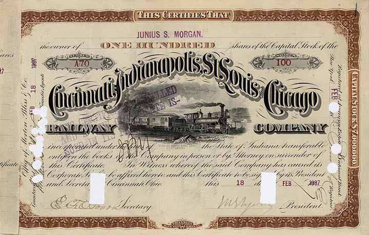 Cincinnati, Indianapolis, St. Louis & Chicago Railway