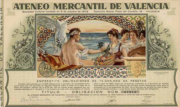 Ateneo Mercantil de Valencia (Vereinshaus der Kaufmänner)