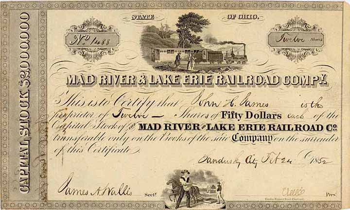 Mad River & Lake Erie Railroad